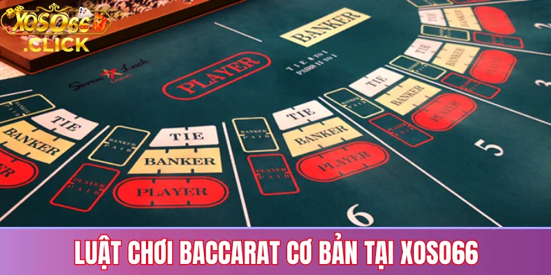 Luật chơi Baccarat tại Xoso66: cách chia bài, tính điểm và các cửa cược phổ biến cho người mới